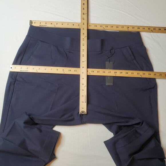Lane Bryant Women's Size 22/24L NWT Ponte Pull-On Straight Leg Pant Blue - Picture 2 of 9
